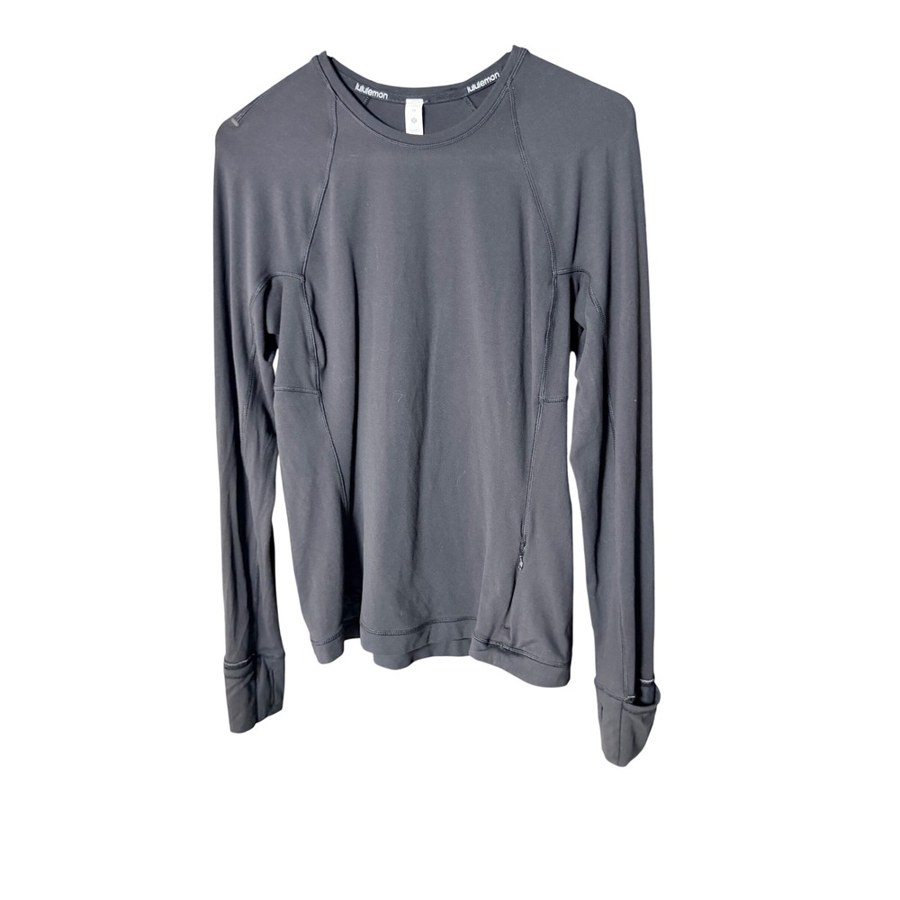 Lululemon Swiftly Tech Long Sleeve Shirt Black Size 10